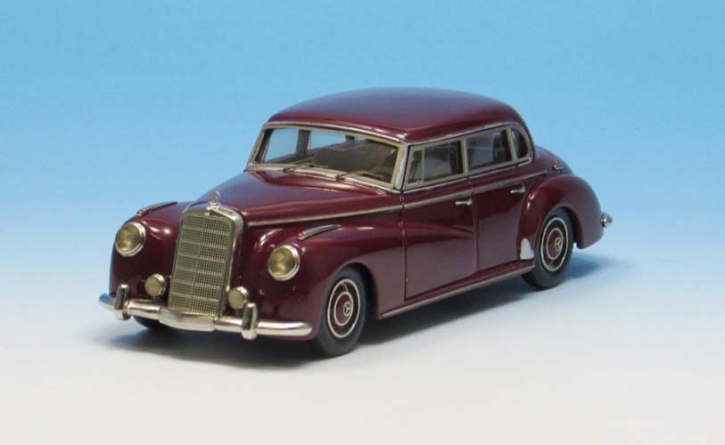 1955-57 Mercedes 300 Sedan (W 186) Typ B "Adenauer" (1955-1957) medium red 1/43