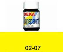 DEKA-Transparent 25 ml, Glasmalfarbe goldgelb