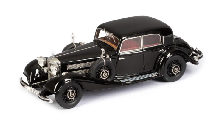 1936 Mercedes-Benz 540K W29 Limousine schwarz 1/43 Resine Fertigmodell