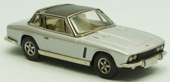 1975-1976 Jensen Interceptor  Coupe (Hardtop) silver 1/43 whitemetal/pewter