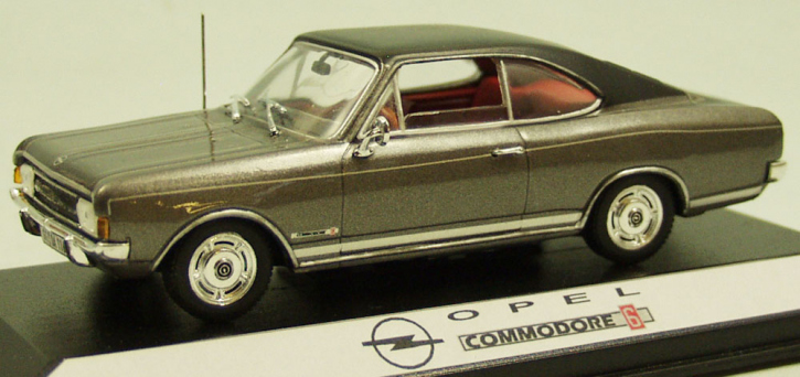 1967-1971 Opel Commodore A Coupe braun met. 1/43 Fertigmodell