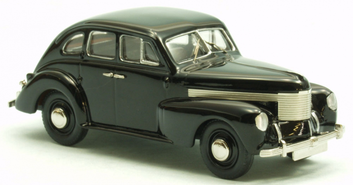 1938 Opel Kapitän Limousine schwarz 1/43 Zinnlegierung Fertigmodell