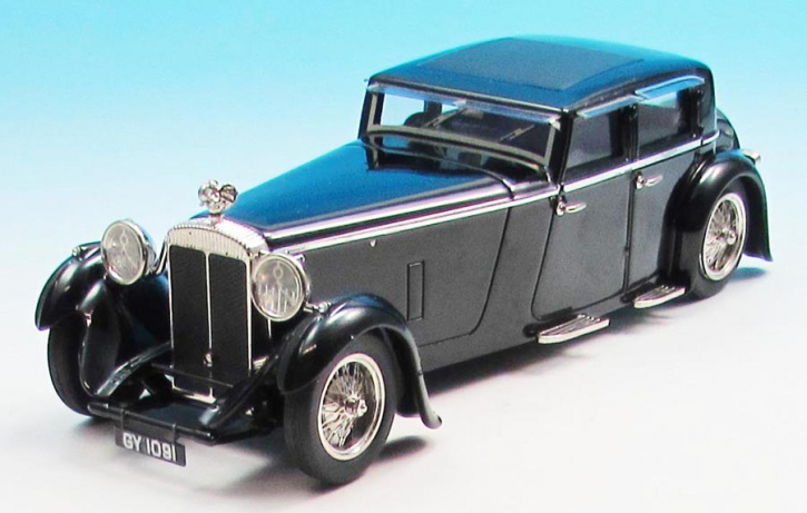 1932 Daimler Double Six 40/50 Sport Saloon "Martin Walter" schwarz 1/43