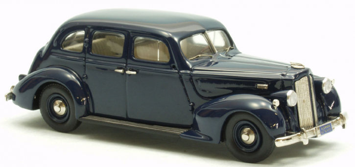 1937 Packard 4-Door Limousine 4-türig dunkelblau 1/43 Zinnlegierung Fertigmodell