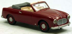1954 NSU-Fiat Neckar "Wendler" Convertible red 1/43 ready made