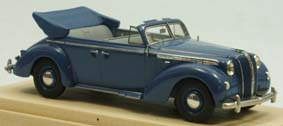 1938 Opel Admiral Convertible blue 1/43 ready made