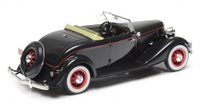 1933 Ford V8 Model 40 roadster, open roof black 1/43 ready made