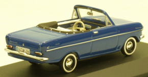 1963-1964 Opel Kadett A Convertible (body Welsch) blue 1/43 ready made