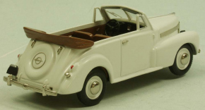 1939 Opel Kapitän Convertible 2-door Convertible white 1/43 whitemetal/pewter