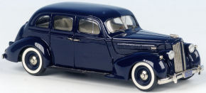 1937 Packard 4-Door Limousine 4-türig dunkelblau 1/43 Zinnlegierung Fertigmodell