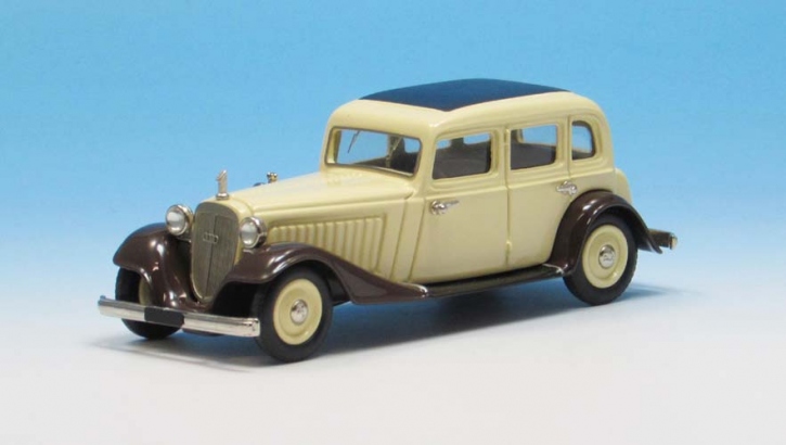 1935-1938 Audi Typ 225 Sedan 4-door brown-beige 1/43 whitemetal/pewter