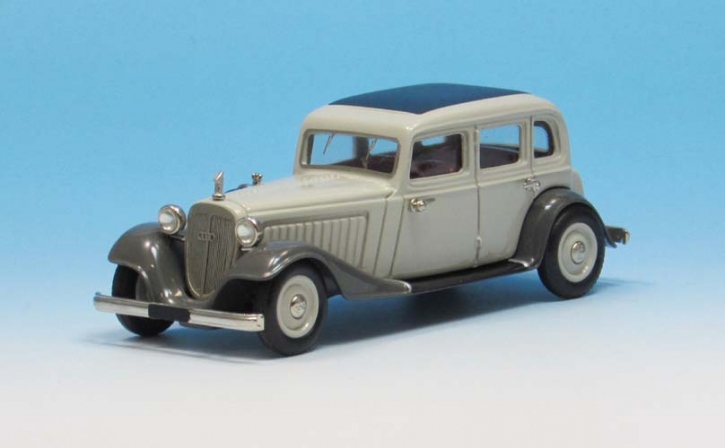 1935-1938 Audi Typ 225 Sedan 4-door dark grey 1/43 whitemetal/pewter ready made