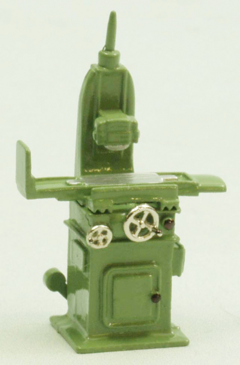 Schleifmaschine 1/43 grün Fertigmodell