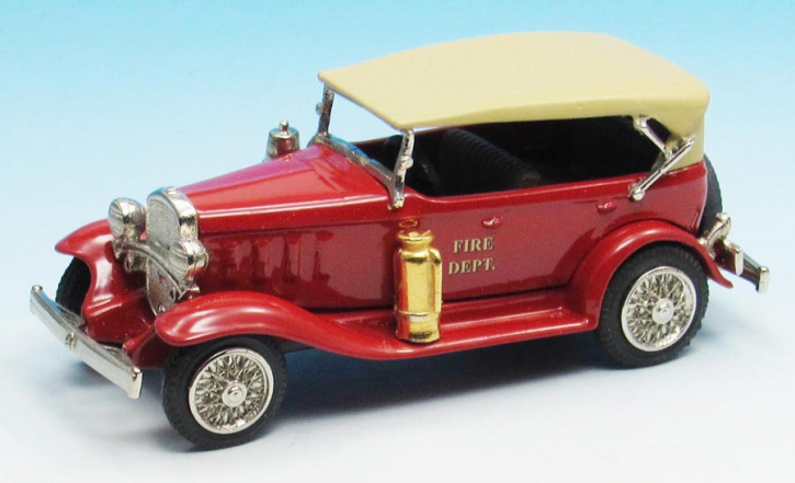 1932 Chevrolet Phaeton Fire Chief red 1/43 ready made