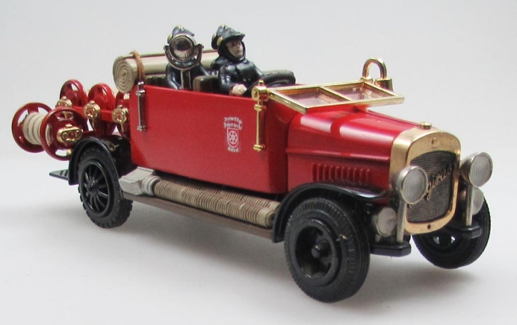 1925 Magirus KS10 Erfurt toit ouvert rouge 1/43 tout monté