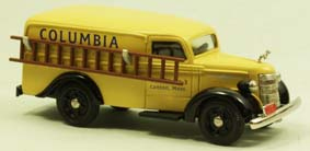 1941 Mack ED Delivery Van Columbia Electric Supply Service Co. No. 3 beige 1/43