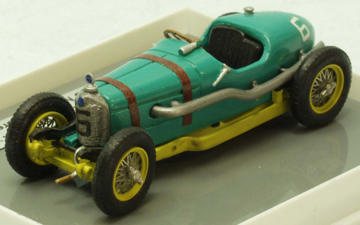 1923 Freia voiture de course 1923 Non 6 turquoise 1/43 tout monté