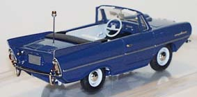 1960-1963 Amphicar white-metal dark blue 1/43 ready made