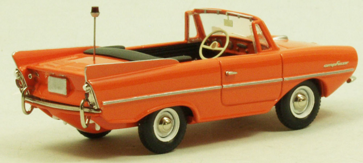 1960-1963 Amphicar Metall orange 1/43 Fertigmodell