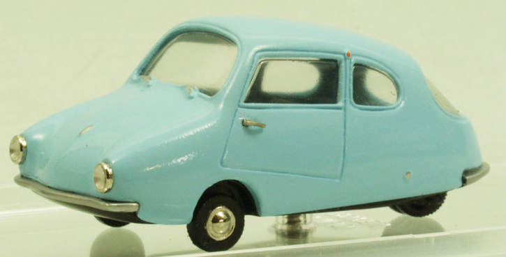 1957 Fuldamobil S6 light blue 1/43 ready made
