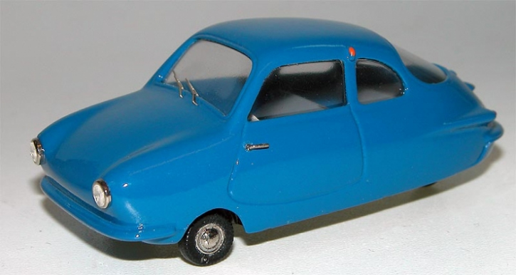 1957 Fuldamobil S7 light blue 1/43 ready made