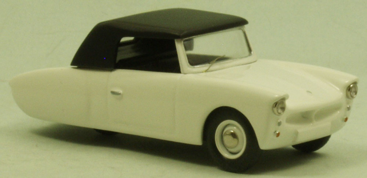 1957 Coronet, Dach geschlossen weiss 1/43 Fertigmodell