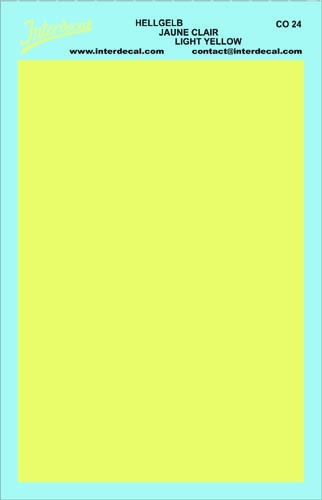 Bogen einfarbig (95 x140 mm) hellgelb