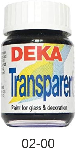 DEKA-Transparent 25 ml, Glasmalfarbe Klarlack