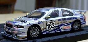 2003 Volvo S60 Slotcar (Volvo + 24h Rennen), with Chassis +Fahrer unpainted kit