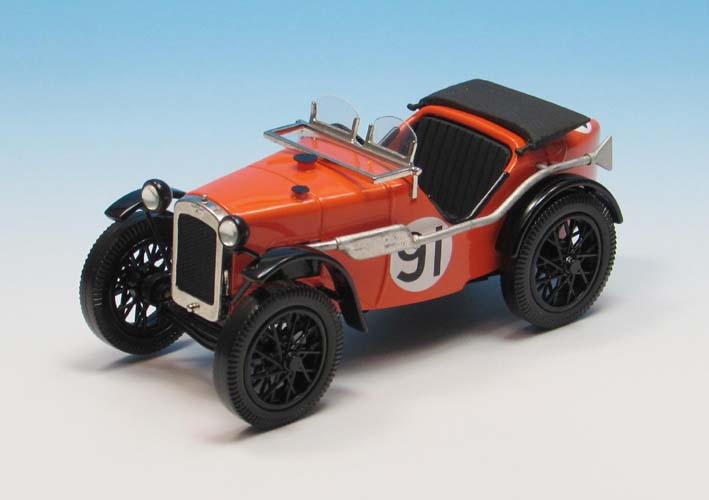 1930 Austin Seven (Ulster) Brooklands double twelve 1930 orange 1/32 ready made