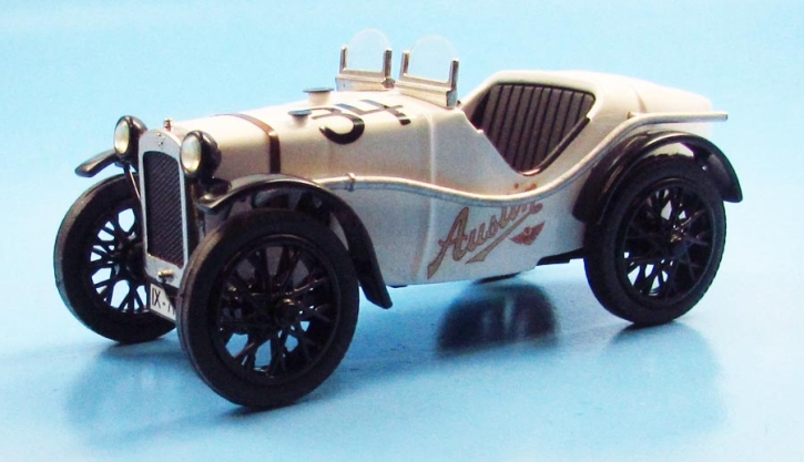 Austin Seven Walter Bäumer 1932-34 Factory Race Car white 1/32 ready made