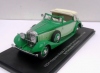 1934 Hispano Suiza J12 Three-position Drophead Coupe zweifarbig grün 1/43
