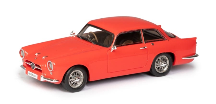 1958 Peerless GT Coupe rot 1/43 Resine Fertigmodell