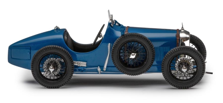 Miniature Amilcar C6 1928 Bleu - ESVAL MODEL 1/43 - Résine - Neuve