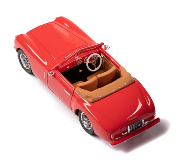 1947 Cisitalia 202 SC Cabriolet von Pinin Farina rot 1/43