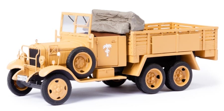 1929-35 Mercedes-Benz G3A Sd. Kfz. 70 Afrika Korps khaki 1/43 Resine