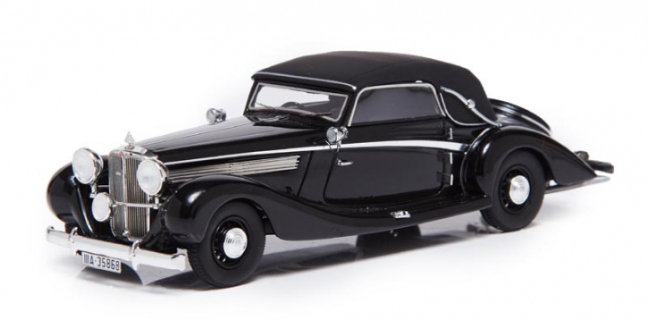 1938 Maybach SW 38 Convertible A Spohn, closed roof black 1/43 ready made