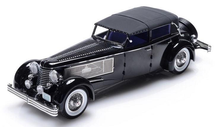 1937 Duesenberg SJ Town Car Chassis 2405 by Rollson for Mr. Rudolf Bauer (fully closed)