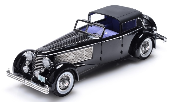 1937 Duesenberg SJ Town Car Chassis 2405 by Rollson for Mr. Rudolf Bauer (only back closed)