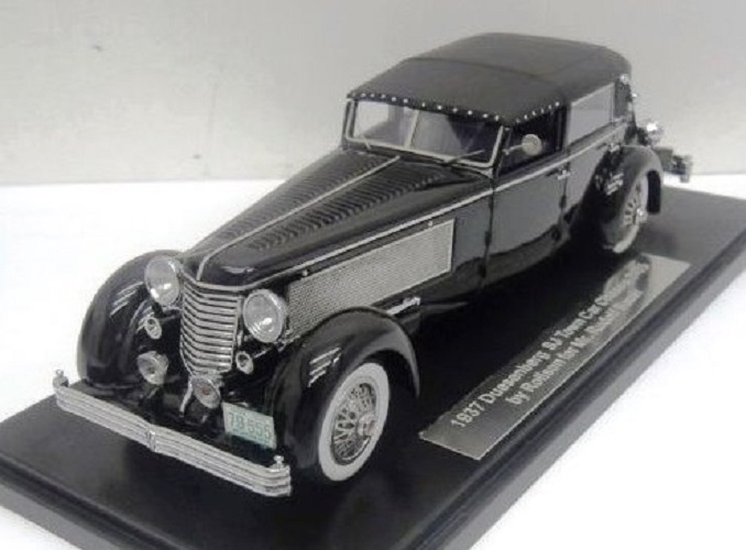 1937 Duesenberg SJ Town Car Chassis 2405 schwarz 1/43 Fertigmodell