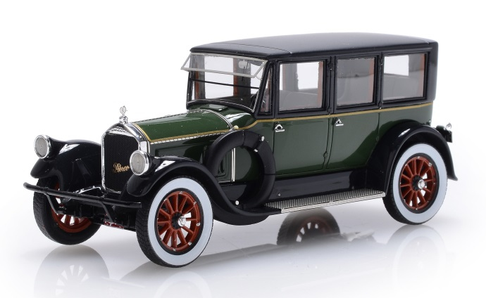 1920 Pierce Arrow Modell 32 Sedan 7-seats green-black 1/43 ready made