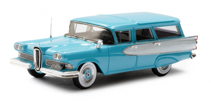 1958 Edsel Villager 4-door  wagon with rear side skirts 1/43