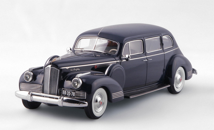 1941 Packard 180 7 Personen limousine dunkelblau 1/43 Fertigmodell