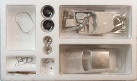 1971-1973 Jensen SP unpainted 1/43 whitemetal/pewter kit