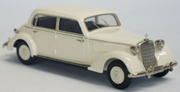 1938 Mercedes 230 Limousine W153 weiss 1/43 Zinnlegierung Fertigmodell