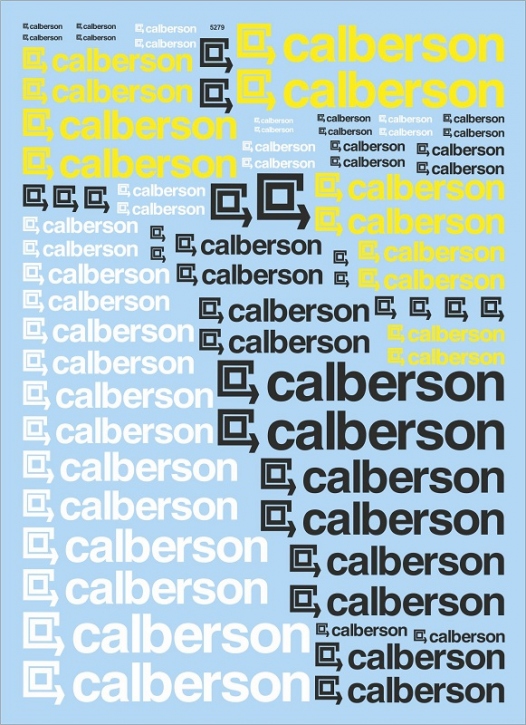 Calberson 01 Naßschiebebild Decal 151x107mm INTERDECAL