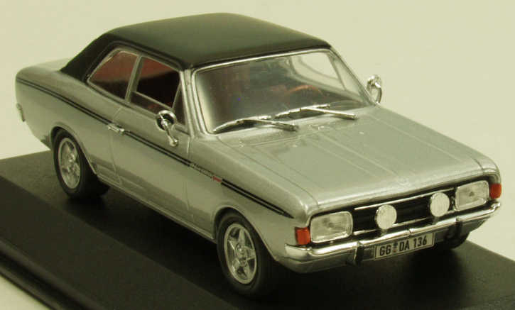 1967 Opel Rekord C Sprint, Lieferzeit ca. 6-8 Monate silber met. 1/43