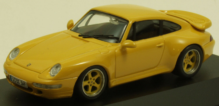 1990 Porsche 911 Turbo Typ 933 yellow 1/43 ready made