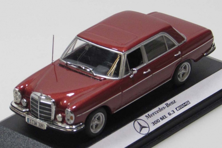 Mercedes-Benz 300 SEL 6.3  W109 AMG  met. red  We only manufacture your model after the order has been placed, delivery time approx. 4-8 months