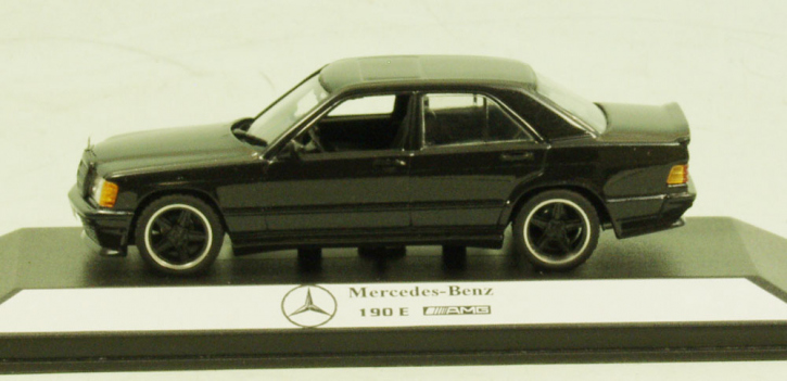 1990 Mercedes-Benz 190E W201 "AMG", Lieferzeit ca. 6-8 Monate schwarz 1/43